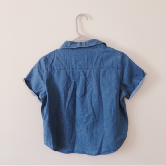 SOLD NWT Brandy Melville Payton Denim Top - Picture 7 of 7
